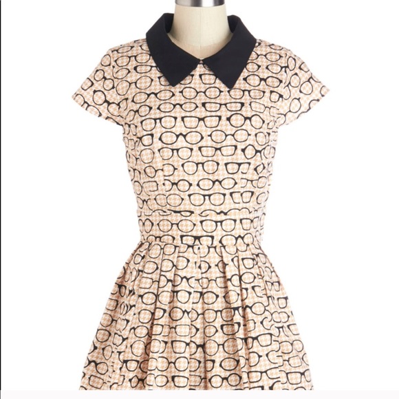 Modcloth Dresses & Skirts - ModCloth Clear as Day Off Fervour Sz L dress